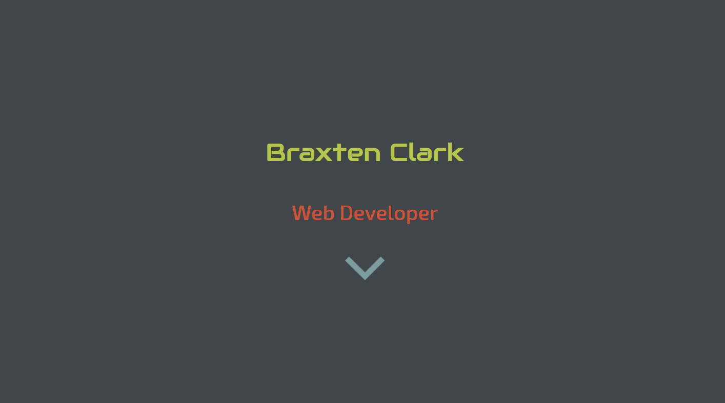 braxtenclark.com the first iteration of my portfolio site.