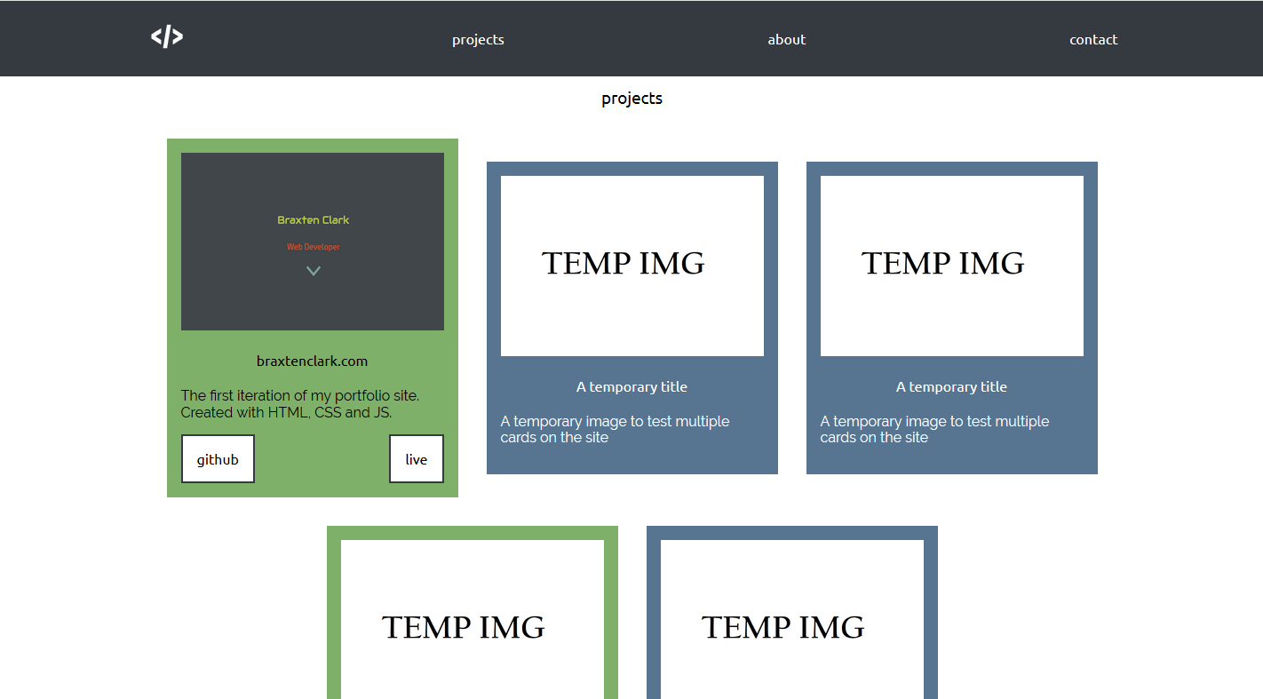 braxtenclark.dev my current porfolio site
